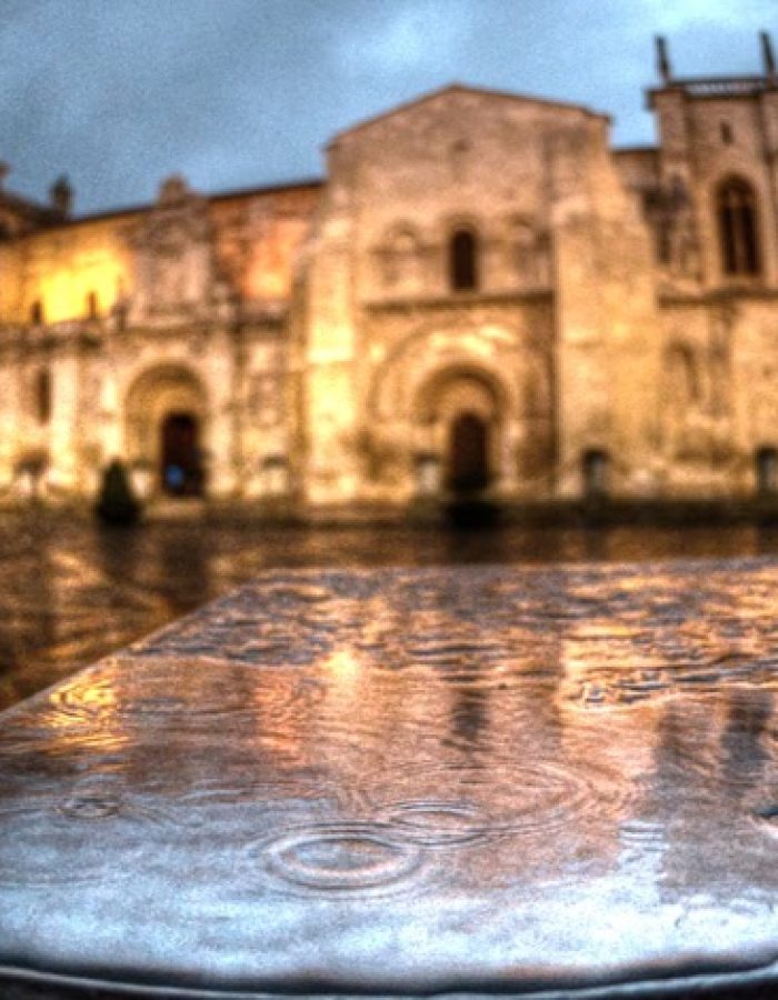 Día de lluvia en San Isidoro