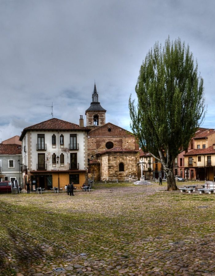 Panorámica de la plaza del Grano